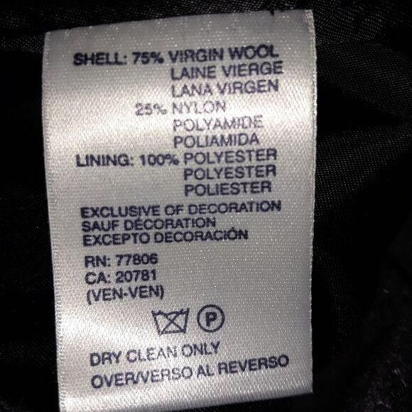 Tommy Hilfiger Y2K Parochial School Girl Wool Pleated Trumpet Skirt Gray Sz 12 - Picture 9 of 10